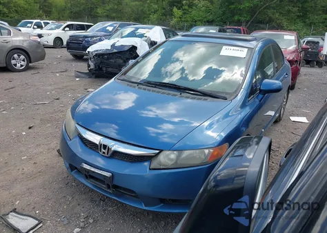 2009 Honda Civic Ex из США, поврежденный, VIN 1HGFA16869L002259
